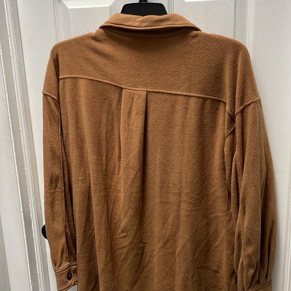 LA MIEL Oversized Fleece Shacket - Picture 2 of 2